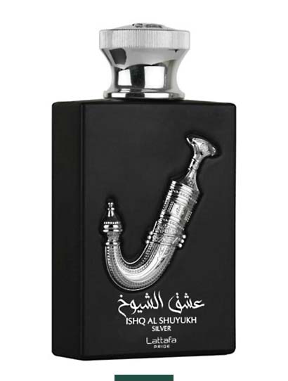 Ishq Al Shuyukh Silver Lattafa Perfumes